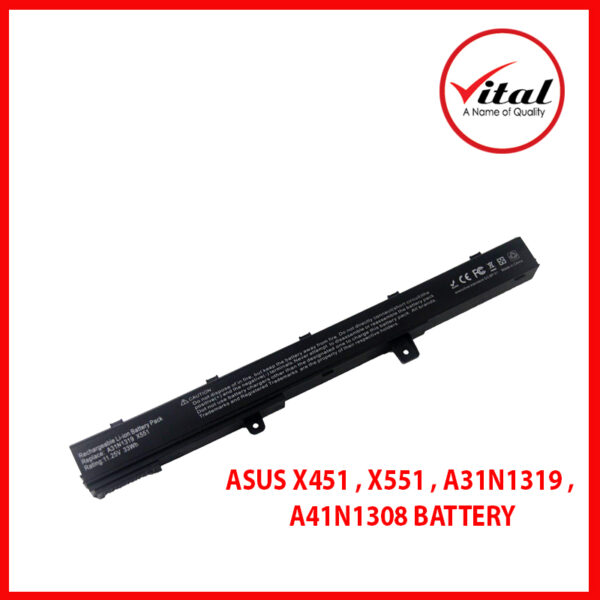 ASUS X451 X451CA X551 X451C X451M X551C X551CA A31N1319 X551M A41N1308 A31LJ91 SZXX BATTERY