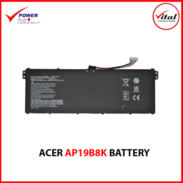 ACER AP19B8K BATTERY ORIGINAL FOR ACER ASPIRE 3 A314-22 A315-23 A315-56 A315-58 A317-52 A317-53 5 A514-53 A514-54 A515-56 Swift 3 SF314-42 SF314-57 SF314-58 TravelMate P2 TMP214-51 TMP214-52 TMP215-51 Series