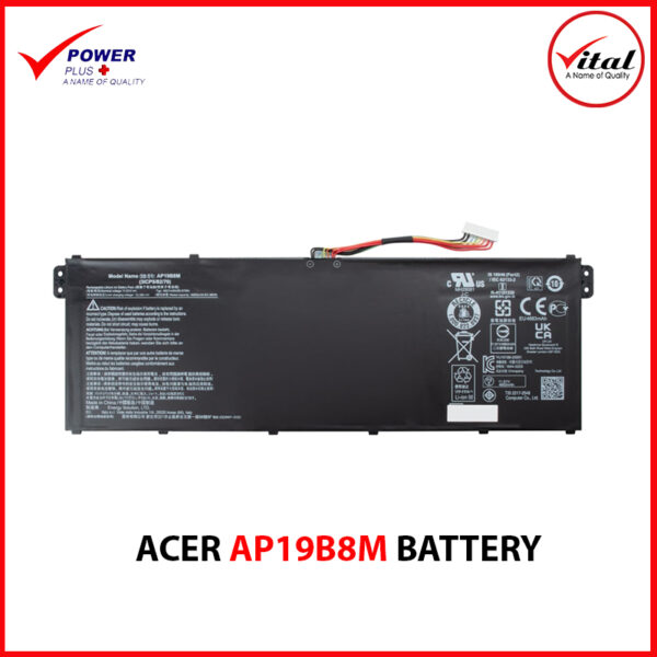 ACER AP19B8M BATTERY ORIGINAL FOR ACER SWIFT 3 SF314-59 TravelMate P4 TMP414-51 TMP416-51 P6 TMP614-52 Porsche Design Book RS AP714-51GT Aspire Vero AV15-52...