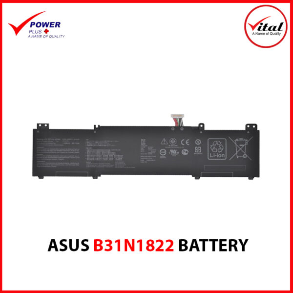 ASUS B31N1822 BATTERY ORIGINAL FOR ASUS ZENBOOK FLIP 14 UM462 UM462D UM462DA Q406 Q406D Q406DA UX462 UX462D UX462DA UX462DA-AI016T UM462DA-AI012T UM462DA-AI028T