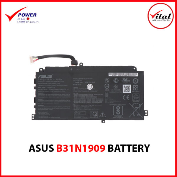 ASUS B31N1909, P2451 BATTERY ORIGINAL FOR ASUS Asus ExpertBook P2 P2451FB P2451FA 0B200-03670000 Series