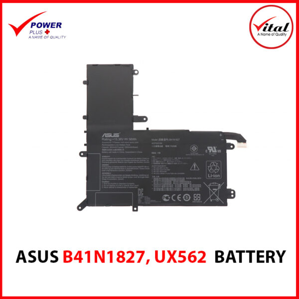 ASUS B41N1827, UX562 BATTERY ORIGINAL FOR ASUS ZENBOOK FLIP 15 UX562FD UX562FA-AC033T AC028T AC022T AC051T AC050T AC096T AC072T Series
