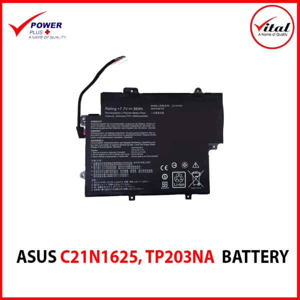 ASUS C21N1625, TP203NA BATTERY ORIGINAL FOR ASUS FLIP 12 TP203N TP203NA TP203NA-1K TP203NA-DH22T