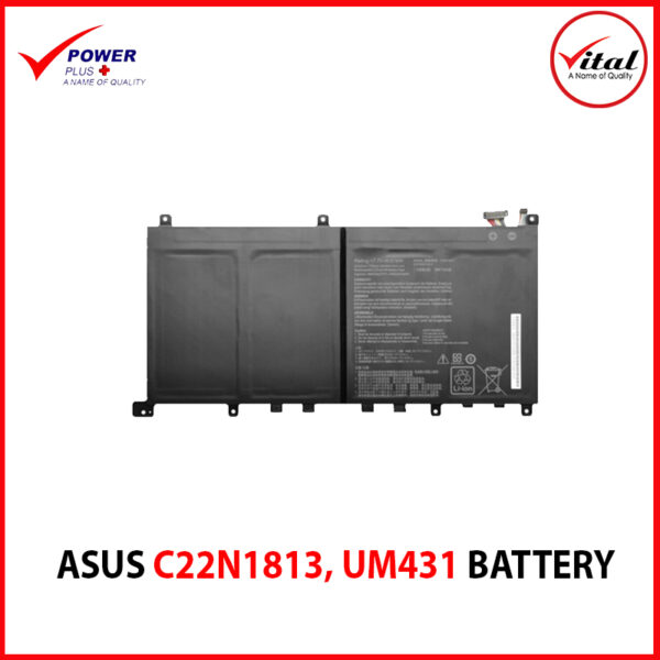 ASUS C22N1813, UM431 BATTERY ORIGINAL FOR ASUS ZENBOOK 14 UM431DA UX431FA SERIES