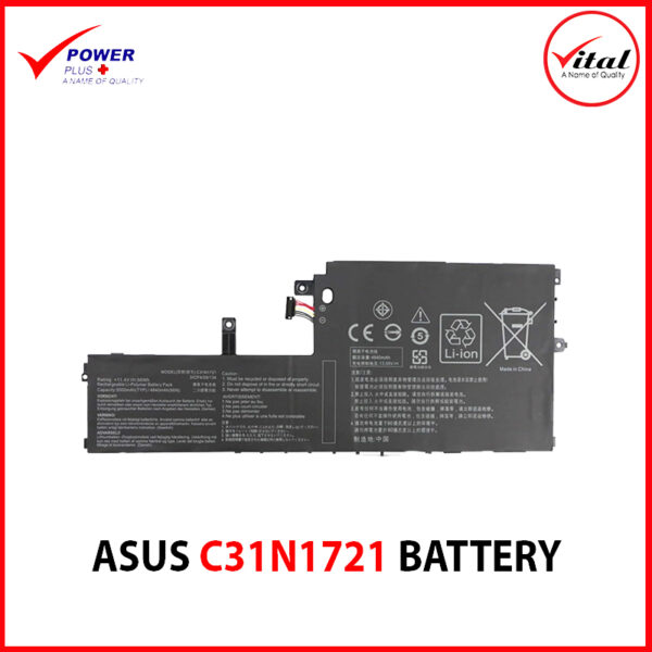 ASUS C31N1721 BATTERY ORIGINAL FOR ASUS E406 L406 R420 E406SA E406MA R420SA R420MA L406SA L406MA E406SA-3G E406SA-BV211T E406SA-BV247TS E4060606 MA-BV533 9TS