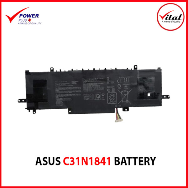ASUS C31N1841 BATTERY ORIGINAL FOR ASUS ZENBOOK UX333FAC UX334FA UX334FL UX433FL UX433FLC UM433DA UM433IQ UM434DA UM434IQ UX434DA UX434F UX434FA UX434FL