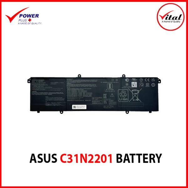 ASUS C31N2201 BATTERY ORIGINAL FOR ASUS VIVOBOOK 15 X1504VA X1504ZA / Vivobook Go 15 E1504FA / Vivobook 16 OLED X1605PA / Vivobook 15X OLED...