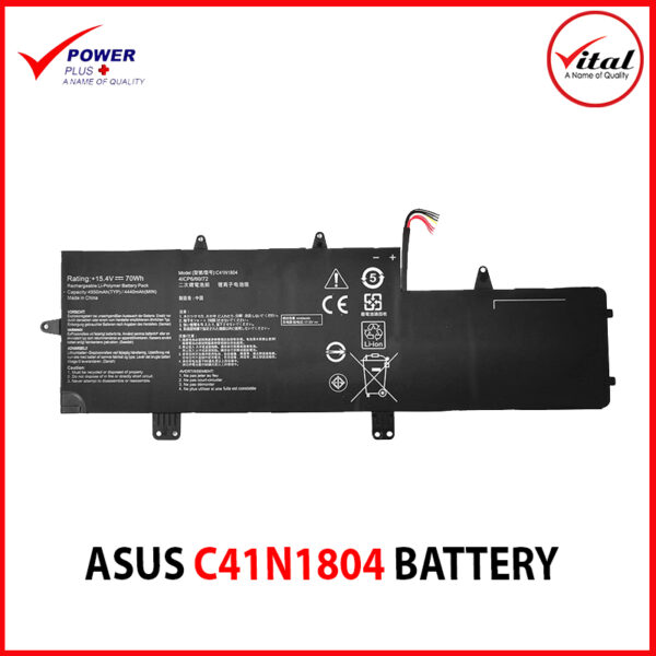 ASUS C41N1804 BATTERY ORIGINAL FOR ASUS ZENBOOK PRO 14 UX450 UX450FD UX480 UX480FD SERIES
