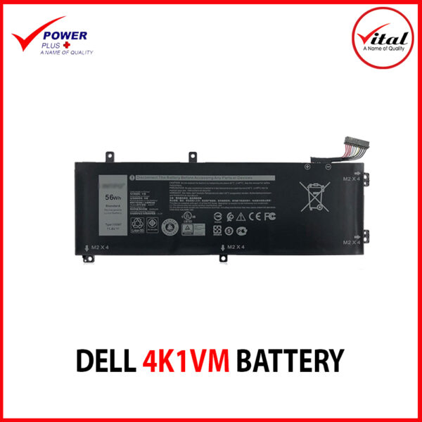 DELL 4K1VM BATTERY ORIGINAL FOR DELL INSPIRON 7500 7501 7700 PRECISION 5540 VOSTRO 7500 G7 17 7700 XPS 15 9560 9570 7590 PRECISION 5520