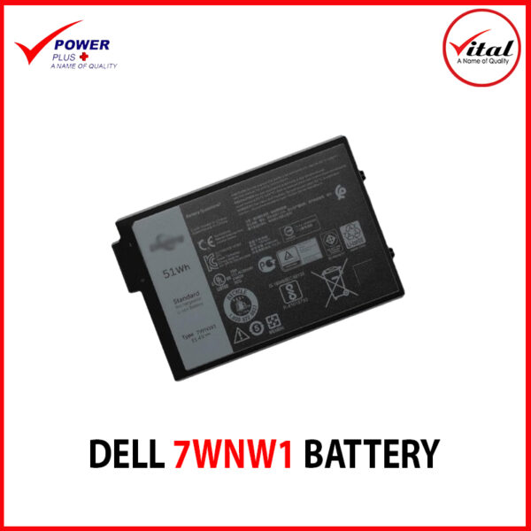 DELL 7WNW1 BATTERY ORIGINAL FOR DELL LATTITUDE 7424 5424 5420 RUGGED EXTREME SERIES NOTEBOOK DMF8C 0DMF8C 0DMF8C DMF8C GK3D3 0GK3D3 07WNW1