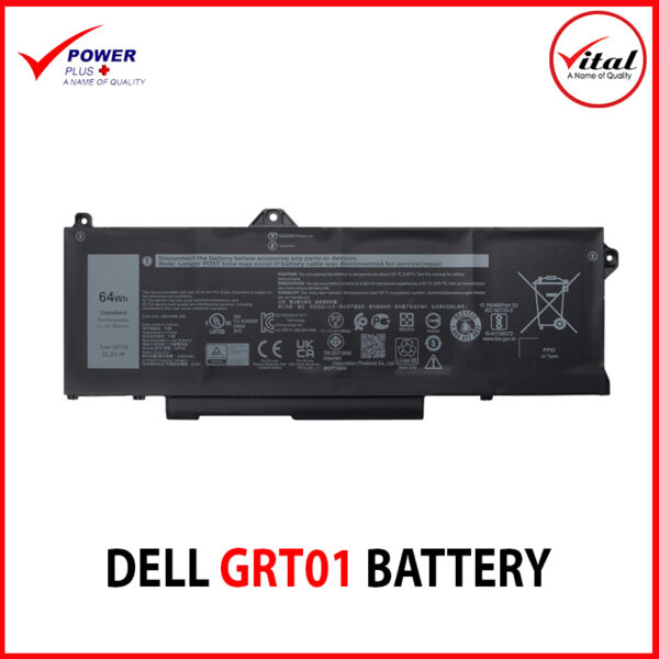 DELL GRT01 BATTERY ORIGINAL FOR DELL LATTITUDE 5421 5431 5521 5531 PRECISION 3470 3561 3571 ALIENWARE M17 R5 AMD SERIES 00P3TJ 0P3TJ 0R05P0 005RGW 05RGW