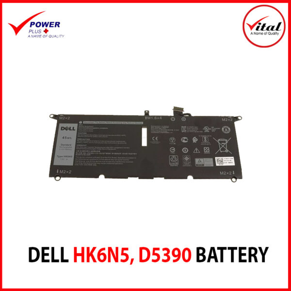DELL HK6N5 BATTERY ORIGINAL FOR DELL XPS 9370 9380 7390 Inspiron 5390 5391 7490 VOSTRO 5390 5391 LATTITUDE 3301 INSPIRON 7390 7391 2-in-1 SERIES DXGH8 0H754V 0DGV24 0WDK63