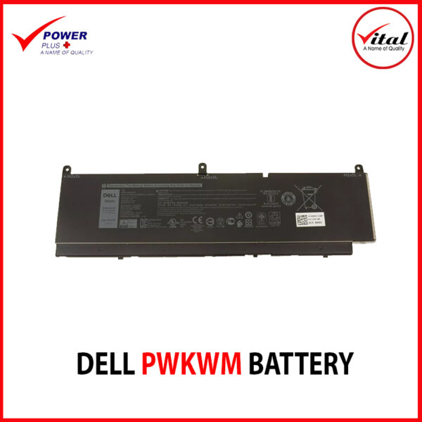 DELL PWKWM BATTERY ORIGINAL FOR DELL PRECISION 7550 7560 / PRECISION 7750 7760 SERIES C903V 0CR72X CR72X 068N03 0447VR