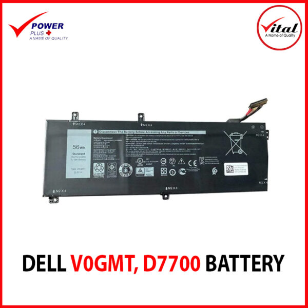 DELL V0GMT BATTERY ORIGINAL FOR DEL G7 17 7700 SERIES NOTEBOOK