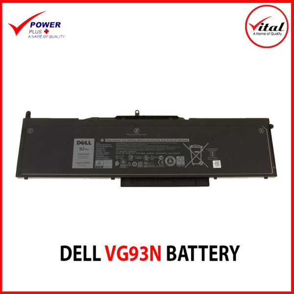 DELL VG93N BATTERY ORIGINAL FOR DELL PRECISON 15 3520 3530 E5580 E5590 5591 SERIES NOTEBOOK VG93N 0VG93N WFWKK 0WFWKK BATTERY