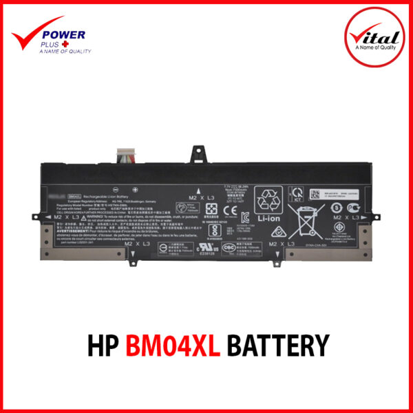 HP BM04XL BATTERY ORIGINAL FOR HP ELITEBOOK X360 1030 G3 G4/1030 G3 45X96UT 3ZH01EA Series BMO4XL HSTNN-UB7L HSTNN-DB8L L02031-2C1 L02031-241 L02031-541