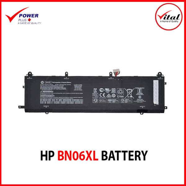HP BN06XL BATTERY ORIGINAL FOR HP SPECTRE X360 (2020) 15-EB0005NI 15-EB0005UR 15-EB0009UR 15-EB0025TX 15-EB0035TX 15-EB0037NA Series HSTNN-IB9A L68235-1C1