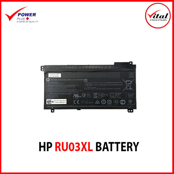 HP RU03XL BATTERY ORIGINAL FOR HP PROBOOK X360 11 G3 G4 G5 G6 440 G1 SERIES HSTNN-LB8K HSTNN-UB7P L12717-171 L12717-1C1 L12717-421 L12717-541 L12791-855 HSTNN-IB8P