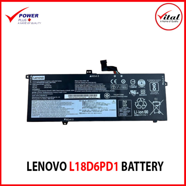 LENOVO L18C6PD1 L18D6PD1 L18M6PD1 L18M6PD2 BATTERY ORIGINAL FOR LENOVO THINKPAD X13 X390 GEN 1 X39 X390-20Q1 SERIES