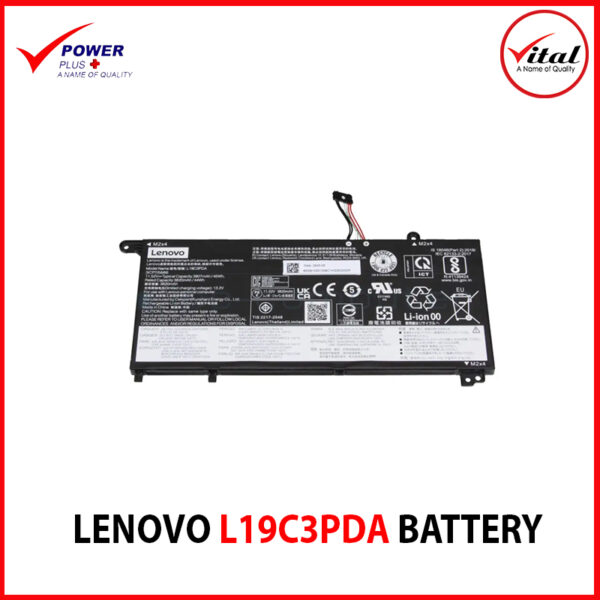 LENOVO L19C3PDA L19M3PDA BATTERY ORIGINAL FOR LENOVO THINKPAD 14 G2 ITL ARE 14 G3 ACL ITL / 14 G4 ABA / 15 G2 ITL ARE / 15 G3 ACL ITL / 15 G4 ABA SERIES