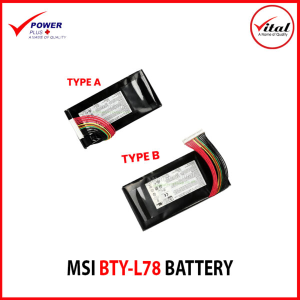 MSI BTY-L78 BATTERY ORIGINAL FOR MSI GT80 GT80S GT73 GT73VR GT62VR GT83 GT83VR SERIES