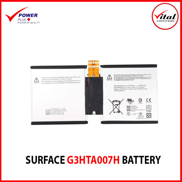 MICROSOFT SURFACE G3HTA007H BATTERY ORIGINAL FOR MICROSOFT SURFACE 3 1645 1657 TABLET 1।CP3/96/91-2, MSK-1645 SURFACE 3 10.8" SURFACE 3 1645 G3HTA003H G3HTA004H G3HTA007H BATTERY