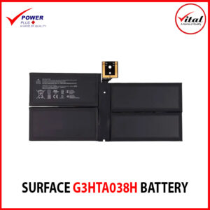 MICROSOFT SURFACE G3HTA038H BATTERY ORIGINAL FOR MICROSOFT SURFACE PRO 5 MODEL 1796/2017 SURFACE PRO 6 MODEL 1807/1809/1796/2018 CORE i5 i7 M3 FJU-00001