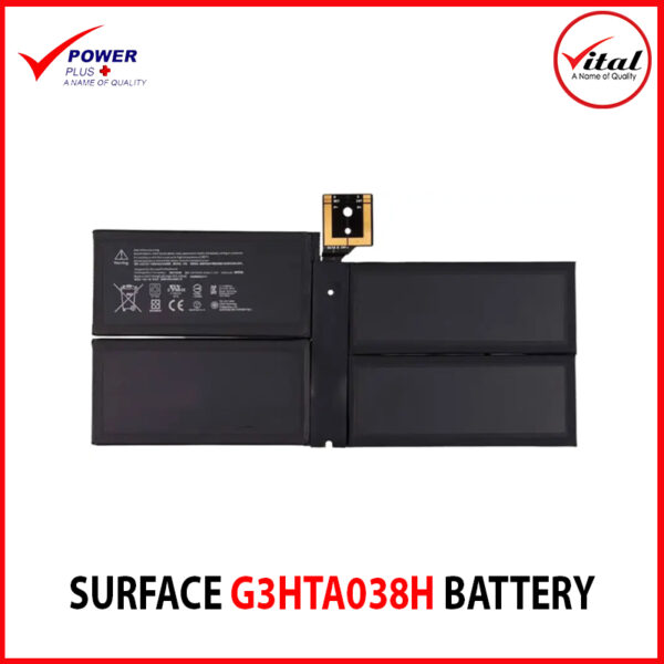 MICROSOFT SURFACE G3HTA038H BATTERY ORIGINAL FOR MICROSOFT SURFACE PRO 5 MODEL 1796/2017 SURFACE PRO 6 MODEL 1807/1809/1796/2018 CORE i5 i7 M3 FJU-00001
