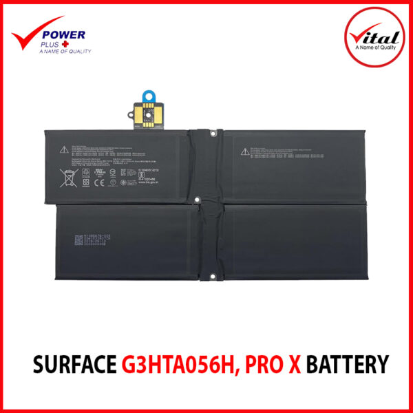 MICROSOFT SURFACE G3HTA056H BATTERY ORIGINAL FOR MICROSOFT SURFACE PRO X BATTERY MODEL 1876 13-INCH