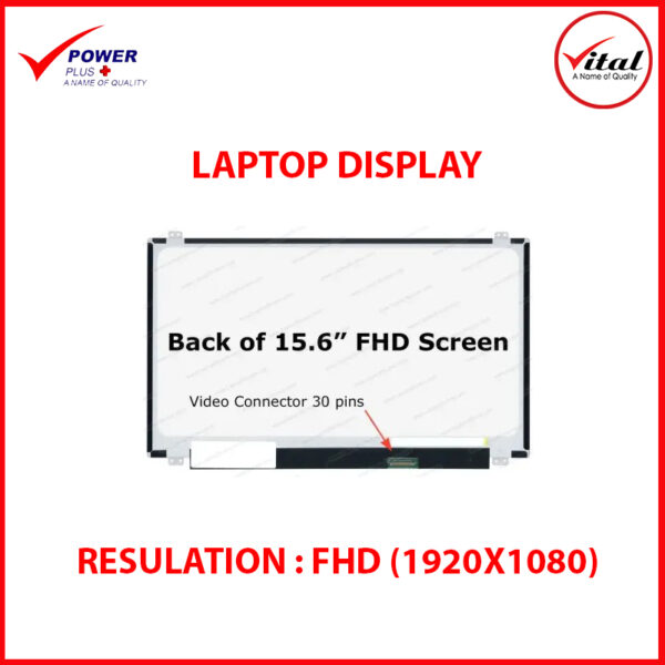 15.6" FHD Ultra With Lock 30Pin Laptop Display