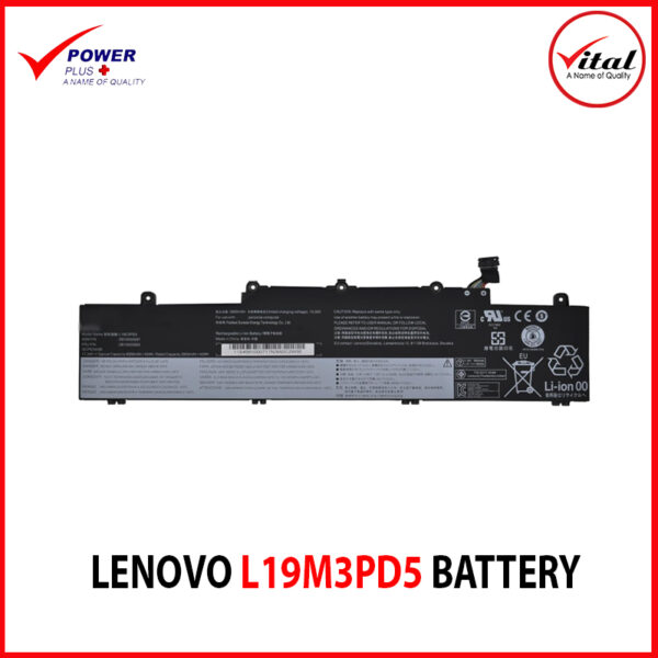 LENOVO L19M3PD5 L19C3PD5 L19D3PD5 L19L3PD5 BATTERY ORIGINAL FOR LENOVO THINKPAD E14 E15 2ND GEN 3RD GEN 4TH GEN SERIES