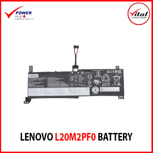 LENOVO L20M2PF0 L20L2PF0 L20B2PF0 BATTERY ORIGINAL FOR LENOVO IDEAPAD 3-14ITL6 3-15ITL6 3-15ALC6 V14 V15 G2-ITL G2-ALC V17 G4-IRU SERIES