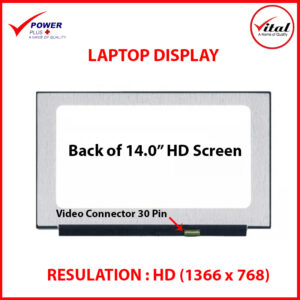14.0" HD Ultra 30 pin Border less Laptop Display