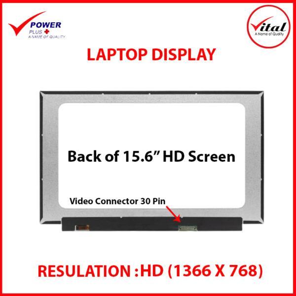 15.6" HD 30 Pin Border Less Laptop Display